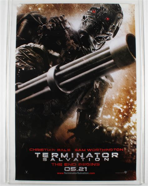 "Terminator Salvation" 27x40 Original Movie Poster | Pristine Auction