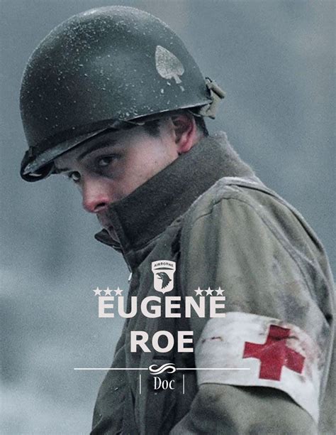 Eugene Roe, 101st Airborne Division, Ww2 Pictures, Brother Quotes, War ...