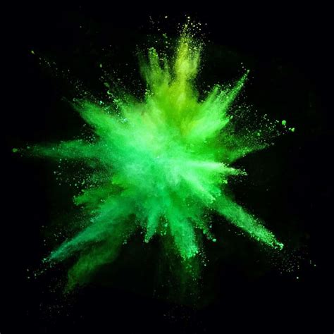 Download Exploded Green And Black Background | Wallpapers.com