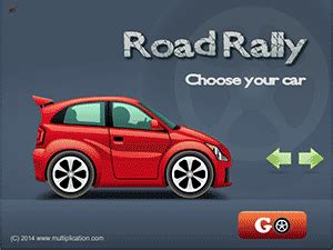 Road Rally Multi-Player Subtraction - Free Online Math Game ...