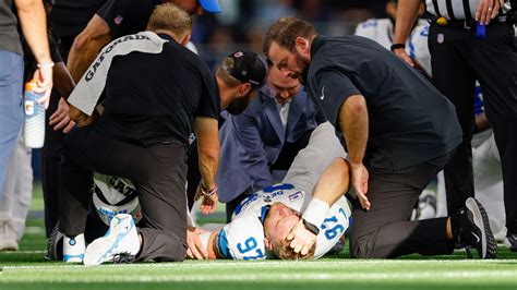 Aidan Hutchinson injury update: Lions DE undergoes surgery on leg