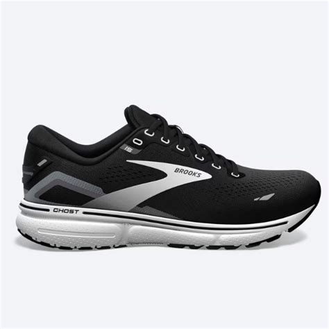 Brooks Men's Ghost 15 Black/Blackened Pearl/White | Laurie's Shoes