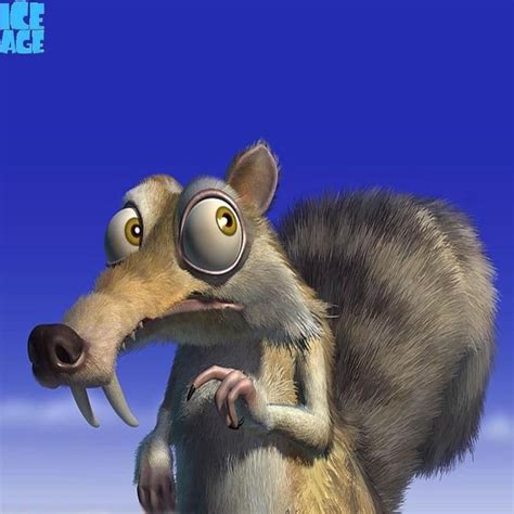 Ice Age Scrat | Ice age movies, Cartoon, Ice age