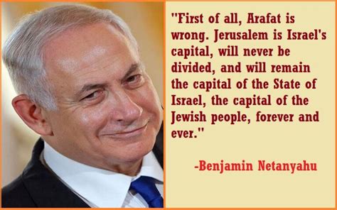 Motivational Benjamin Netanyahu Quotes and Sayings - TIS Quotes