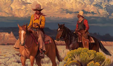 Artist diversifying Western art with Black cowboy painting donated to Briscoe Western Art Museum