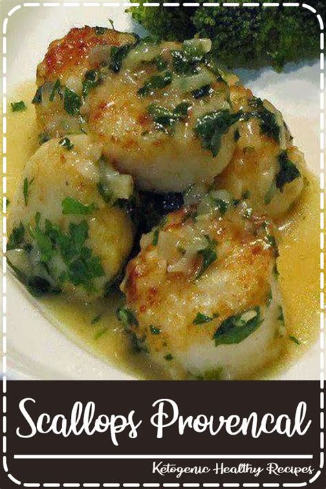 Scallops Provencal - Elisa Munnaf