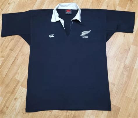 CANTERBURY OF NEW Zealand Sevens Team Rugby Jersey Shirt Size M $200.00 - PicClick AU