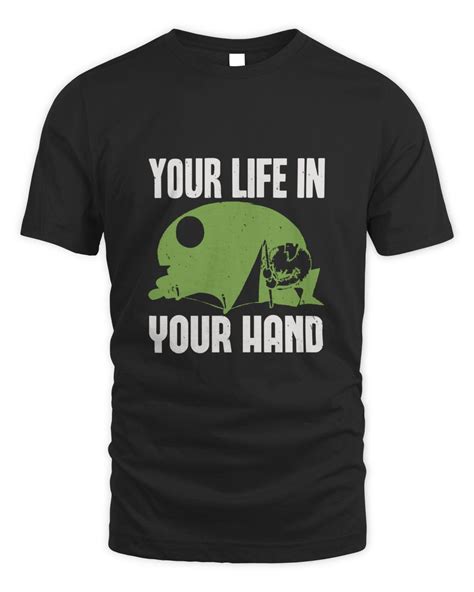 Your Lifr In Your Hand, Camping T Shirts, Funny Camping Shirts, Camp ...