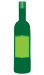 Wine Bottle Blank Label Free Stock Photo - Public Domain Pictures