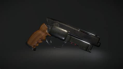 .223 Pistol (Fallout 1) - 3D model by Marcelo Figueredo (@Dagonia ...