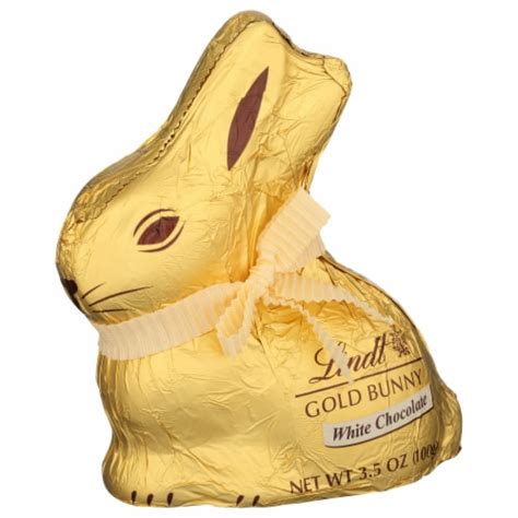 Lindt GOLD BUNNY Easter White Chocolate Candy Bunny, 1 ct / 3.5 oz - Food 4 Less