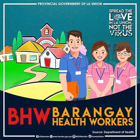 BHW or Barangay Health Workers - Provincial Government of La Union