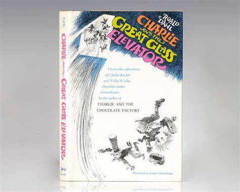 Charlie and the Great Glass Elevator Roald Dahl First Edition Signed