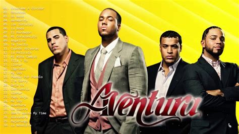 Aventura Sus Mejores Cancíones en Bachata |Mix Grandes Éxitos Enganchados de Aventura |Bachata ...