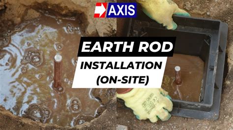 Earth Rod Installation (On site) - Along with Clamps, Connectors, and ...