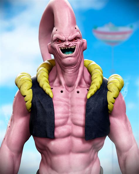 ArtStation - Super Buu - Gotenks Absorbed