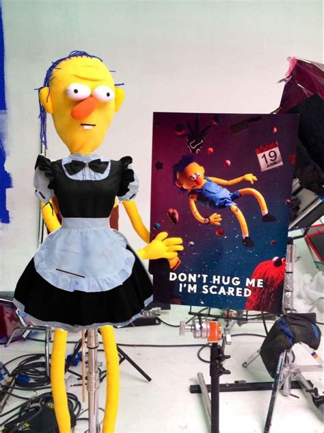 Roy in a maid dress | Don't hug me i'm scared fanart, Yellow guy, Dhmis