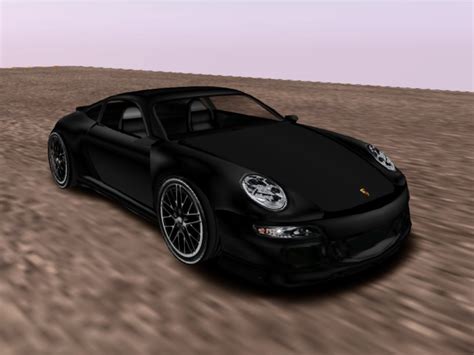 Second Life Marketplace - Porsche Carrera GT Black - Driveable