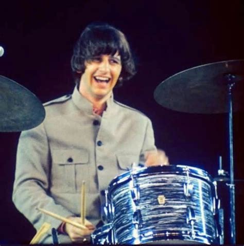 "They loom large in his legend..." - Ringo's drums