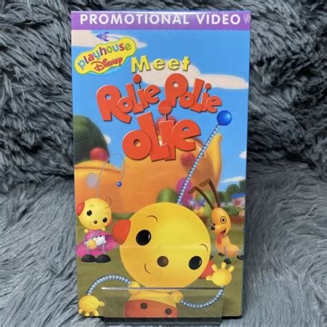 MEET ROLIE POLIE Olie Playhouse Disney VHS 2000 Promotional Video Promo SEALED $19.99 - PicClick