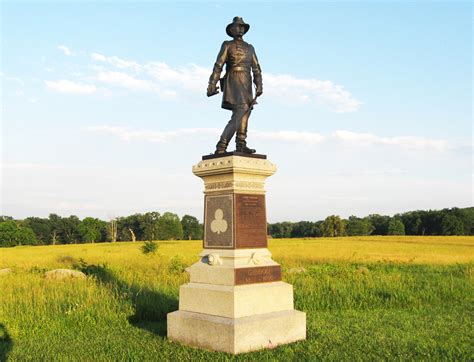 Monument to General John Gibbon at Gettysburg