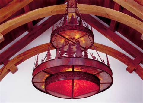 Evergreen Two-Tier Chandelier – Frontier Iron Works