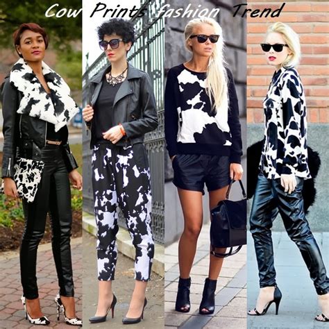 Cow print fashion trend