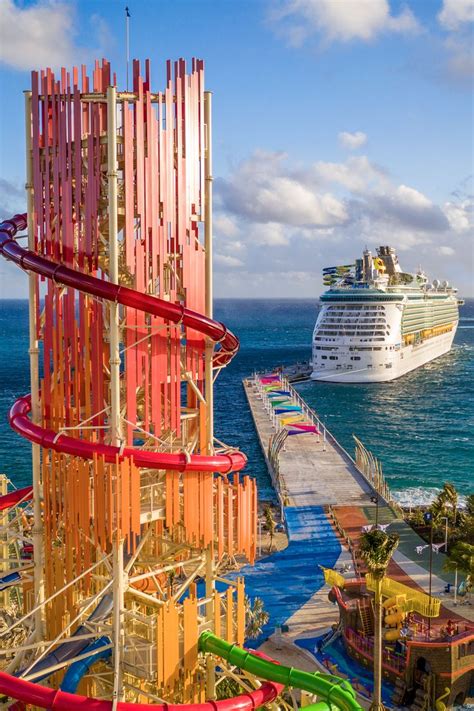 CocoCay, Bahamas | Are you brave enough to cross the tallest waterslide ...