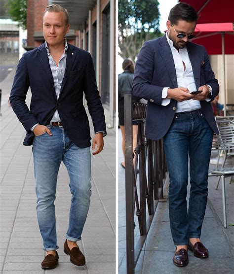 Stylish Ways to Wear Loafers with Jeans - Suits Expert