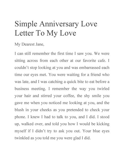 One Year Anniversary Letter To Girlfriend For Your Needs - Letter ...