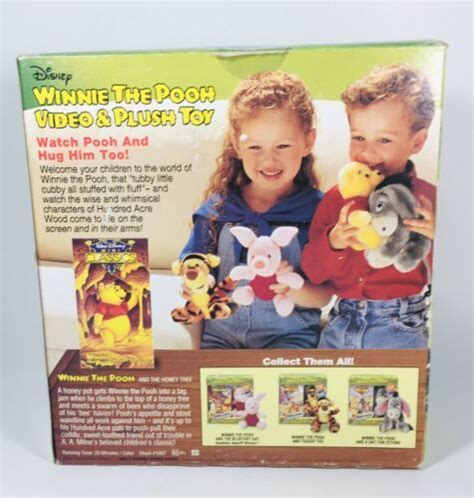 Winnie The Pooh and The Honey Tree VHS Video & Plush Toy - Collector Set | #4617251267