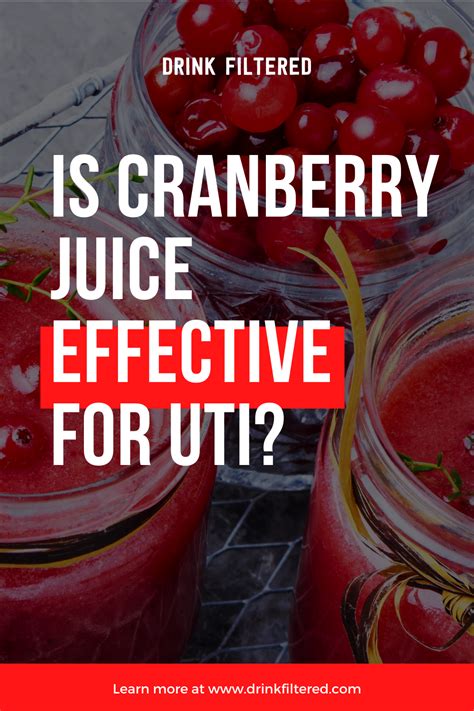 Is Cranberry Juice Effective For UTI? | Cranberry juice for uti, Drinks with cranberry juice ...