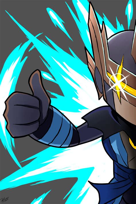 Thumbs Up from Orion [FAN ART] : Brawlhalla