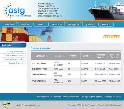 Container Tracking: MAERSK Container Tracking