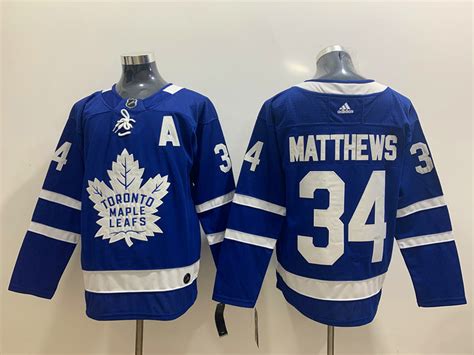 Maple Leafs 34 Auston Matthews Blue Adidas Jersey