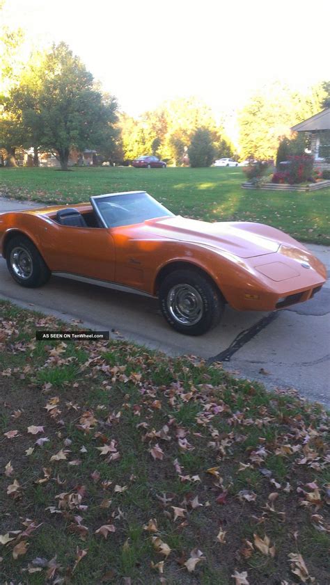 1974 Corvette Stingray Convertible