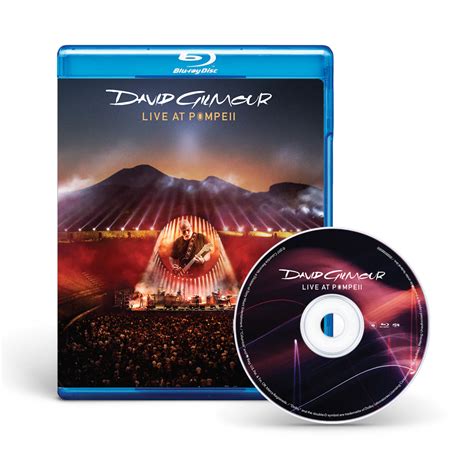 Live At Pompeii - Blu-Ray | Shop the David Gilmour Official Store ...