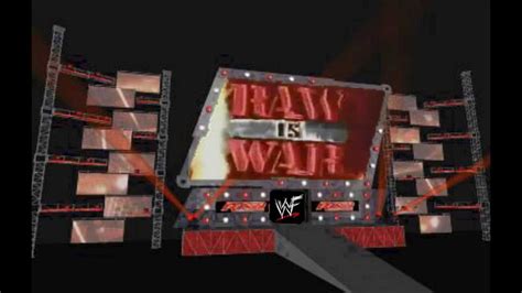 WWF Raw Is War Intro + Pyro - YouTube