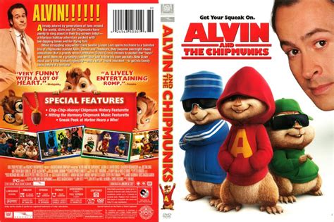 Alvin and the Chipmunks (2007) R1 DVD Cover - DVDcover.Com