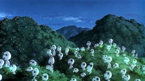 Kodama of Princess Mononoke : r/ghibli