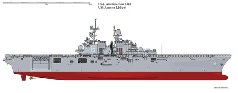 LHA-6 USS America by SILVER-70CHEV on DeviantArt