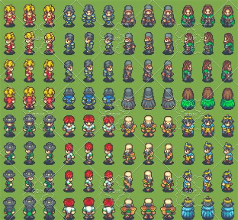 Over 80 RPG Characters w Animations | GameDev Market