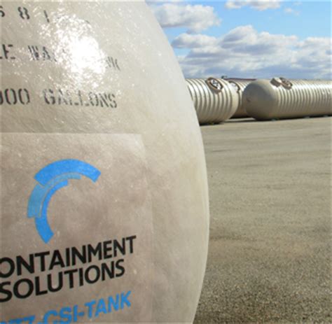 Containment Solutions Fiberglass Tanks