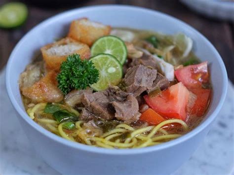 Resep Soto Mie Bogor Sedap Gurih dan Super Praktis | Resep Istimewa