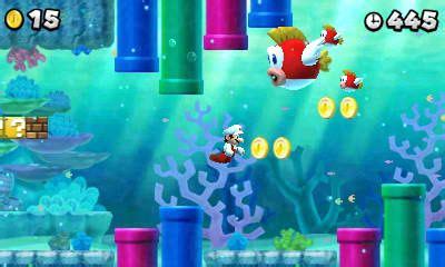 Cheep Cheep & underwater level | Mario bros, Super mario birthday ...