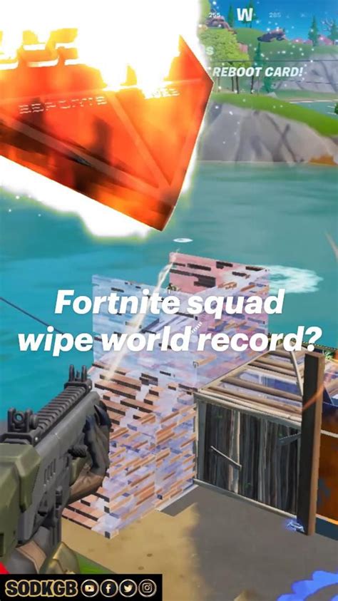 Fortnite squad wipe world record? | World records, Fortnite, World