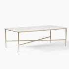 Neve Marble Coffee Table & 2 Side Tables Set | Modern Living Room Furniture | West Elm