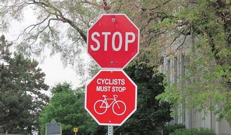 Why Nice Bikers Ignore Stop Signs