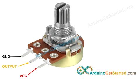 Wiring The Cable: Arduino Potentiometer Wiring Diagram