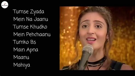 Vaaste Song : Lyrics | Dhvani Bhanushali | Full Song | Lyrics Video ...